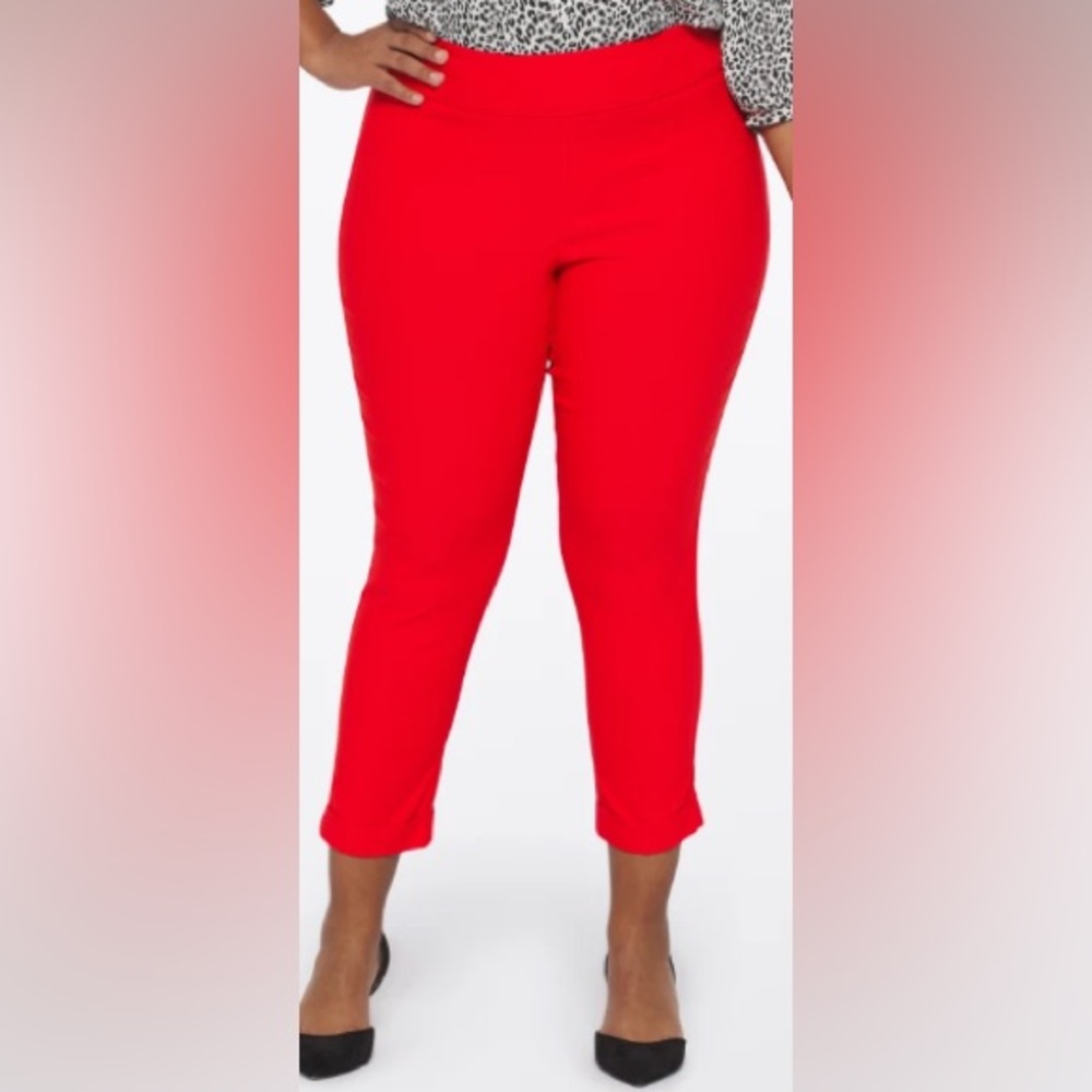 Vibrant Red Pants